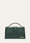 JACQUEMUS LE GRAND BAMBINO LEATHER CROSSBODY FLAP BAG