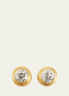 DARIUS ONE-OF-A-KIND DIAMOND ZIGGURAT STUD EARRINGS