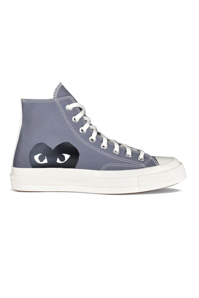 Comme Des Garçons Chuck Taylor High-top Sneakers In Grey