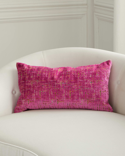 D.v. Kap Home Moonstruck Lumbar Pillow, 14" X 24" In Pink
