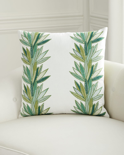 D.v. Kap Home Belize Pillow, 24" Square In Green