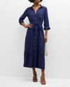 HEIDI KLEIN RELAXED MIDI SHIRTDRESS