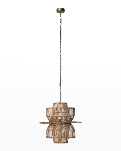 Jamie Young Nazas Pendant Light In Gold