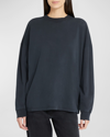 THE ROW DOLINO LONG-SLEEVE COTTON TOP