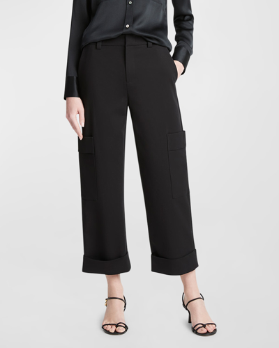VINCE UTILITY RELAXED CROP PANTS
