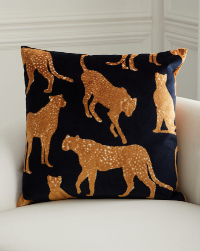 D.v. Kap Home Animique Pillow, 24" Square In Animal Print