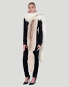 GORSKI SHADOW FROST FOX AND NATURAL SUNGLO FOX LONG STOLE