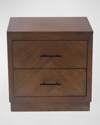 Peninsula Home Collection Toledo Nightstand In Brown