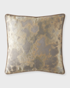 Olivia Quido Igneous Reversible Euro Sham In Metallic