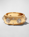 BUCCELLATI 18K ETERNELLE DIAMOND RING, YELLOW GOLD