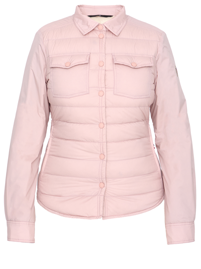 Moncler Averau Short Down Jacket In Pink