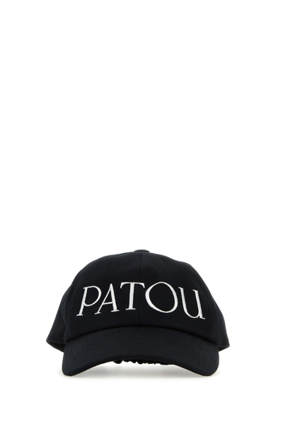 Patou Logo-embroidered Baseball Cap In Black
