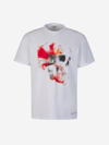 ALEXANDER MCQUEEN ALEXANDER MCQUEEN PRINTED COTTON T-SHIRT