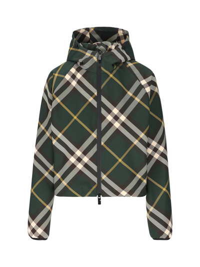Burberry Coats In Ivy Ip Check