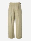 BURBERRY BURBERRY STRAIGHT COTTON trousers