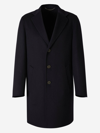 CANALI CANALI WOOL KNITTED COAT