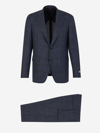 CANALI CANALI WOOL TEXTURED SUIT