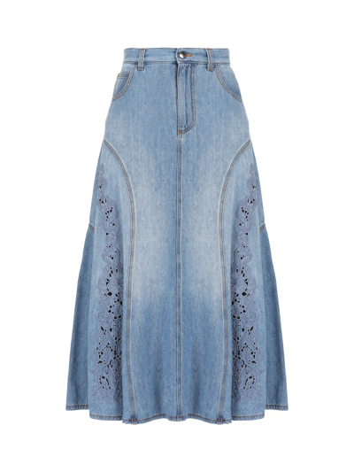 Chloé Skirts In Foggy Blue
