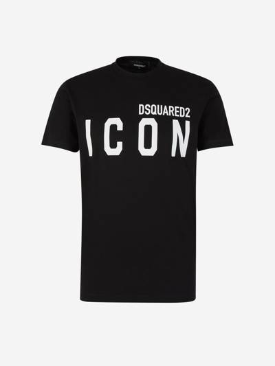 DSQUARED2 DSQUARED2 COTTON ICON T-SHIRT