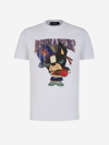 DSQUARED2 DSQUARED2 COTTON PRINTED T-SHIRT