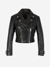 GIVENCHY GIVENCHY BUCKLES LEATHER JACKET