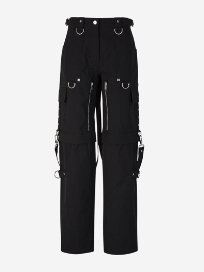 Givenchy Technical Cargo Trousers In Negre