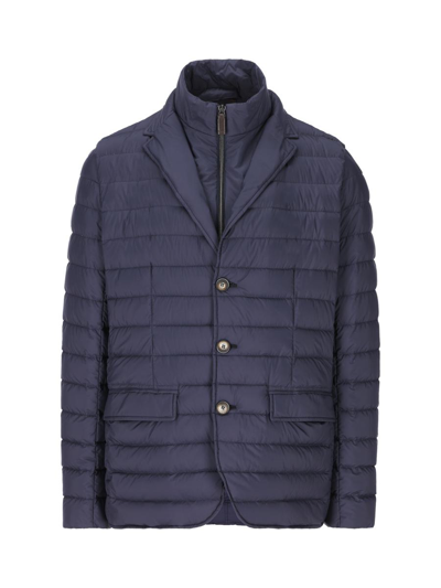 Herno Coats In New Blue