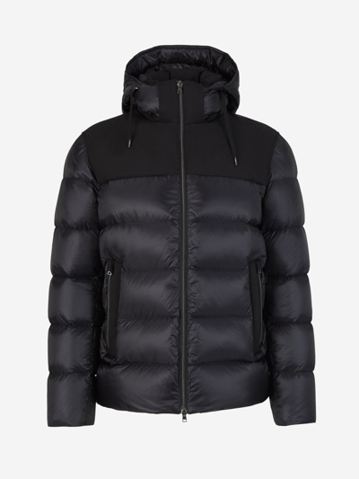 Herno Padded Hooded Jacket In Negre