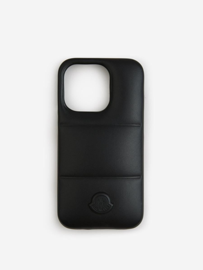 Moncler Iphone 14 Padded Case In Negre
