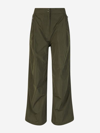 Moncler Green High-waist Cargo Trousers