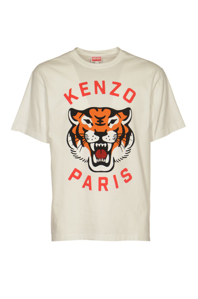 KENZO KENZO T-SHIRTS AND POLOS BEIGE