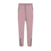 Rick Owens Pink Cotton Track Trousers For Men In Ss24 In Pink & Purple
