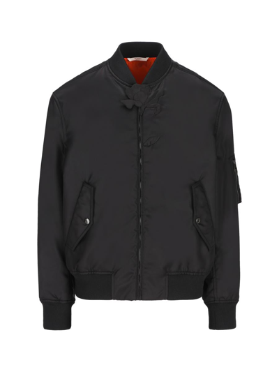 Valentino Garavani Jackets In Black