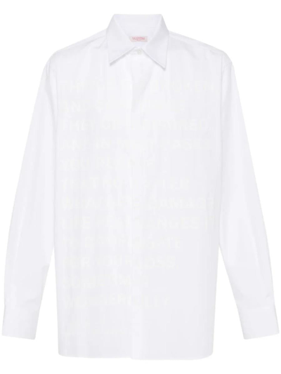 Valentino Shirts In White