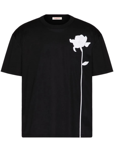 Valentino Man T-shirt Man Black T-shirts