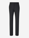 VALENTINO VALENTINO WOOL AND MOHAIR TROUSERS