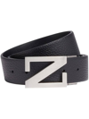 Zegna Leather Reversible Belt