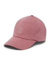 Brunello Cucinelli Men's Dyed Lightweight Denim Baseball Cap In Pink