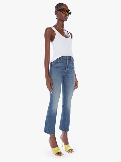 MOTHER THE HUSTLER ANKLE FRAY HEALING JAR JEANS