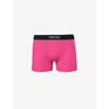 Tom Ford Pink Classic Fit Boxer Briefs In Hot Pink
