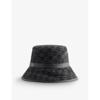 Gucci Gg Denim Bucket Hat In Black/medium Grey Bl