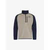 Patagonia Mens Oar Tan Better Sweater Quarter-zip Recycled-polyester Sweatshirt