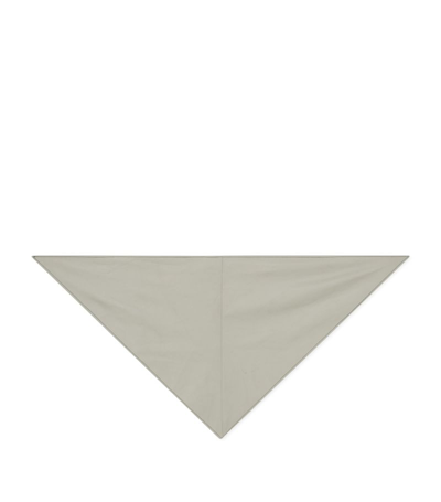 Aeron Leather Cabo Scarf In Grey