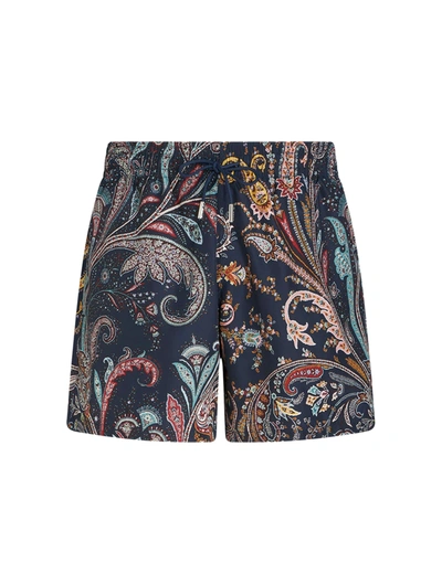 ETRO PAISLEY-PRINT SWIM SHORTS