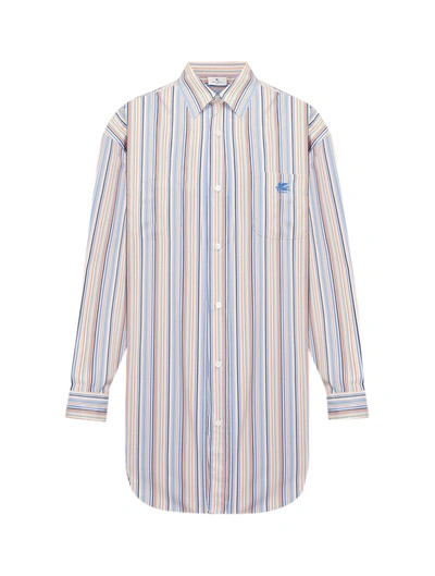 Etro Shirt  Woman Color Striped In Multicolor