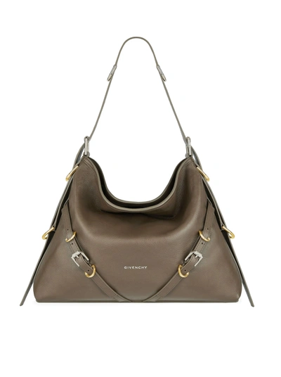Givenchy Medium Voyou Bag In Brown