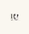 Mejuri Chunky Medium U Hoops Silver In Silver