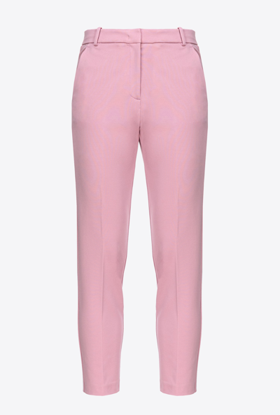 Pinko Trousers In Orchid Smoke