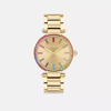 Coach Cary Watch, 34mm In Gold