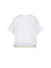 Sacai Nylon Detail T-shirt In White